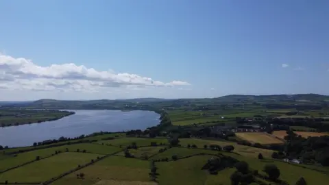 Marc Doherty Donegal looking up the Foyle towards strabane.