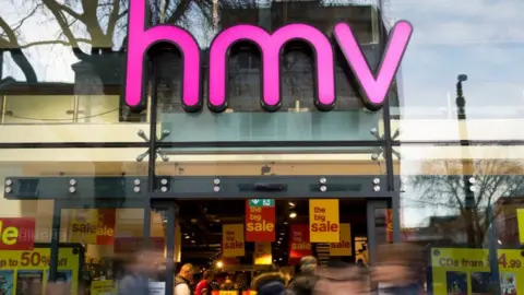 Getty Images HMV store