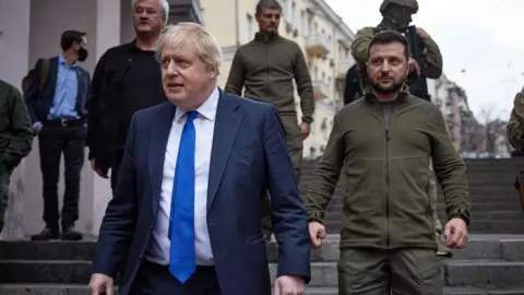 Ukraine Government Boris in Kyiv