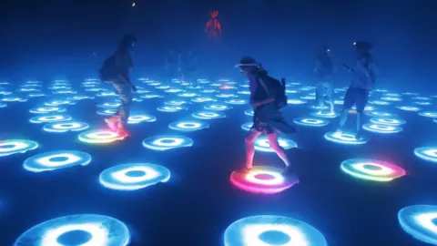 Reuters The Super Pool installation in 2014