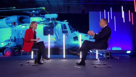 BBC Laura Kuenssberg and Sir Mark Sedwill