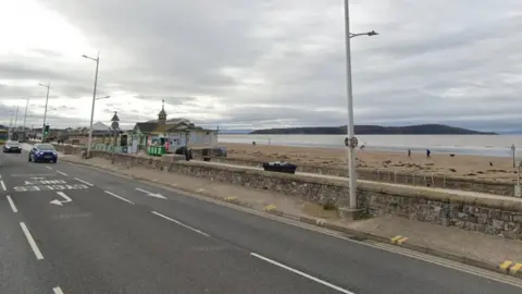 Google Weston-super-Mare seafront