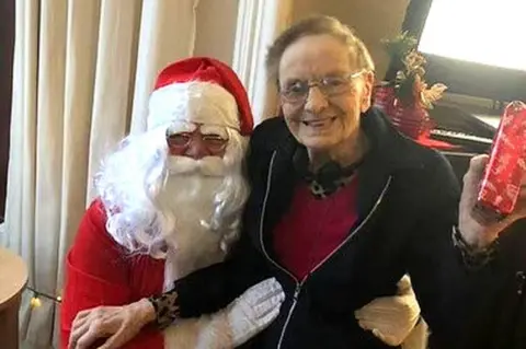 Angela Todd Edna at Christmas