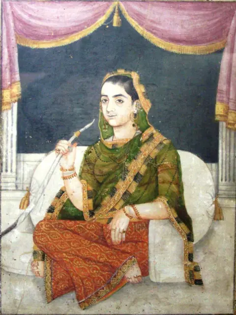Nawab Masood Abdullah Bahu Begum, wife of Nawab Shuja-ud-daula
