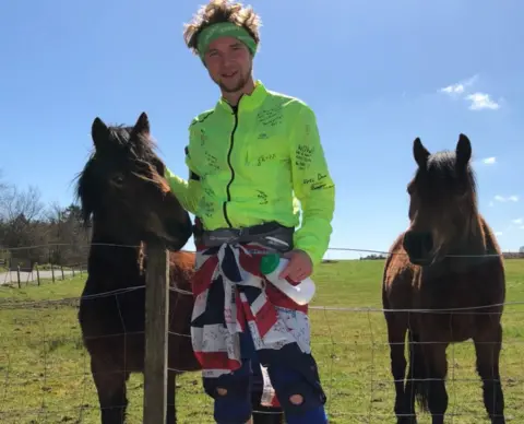 Paula Chinchilla Gavin Griffiths with horses