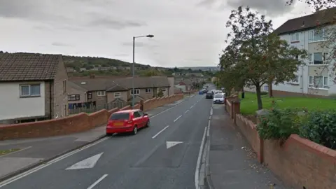 Google Hyrstlands Road, Batley