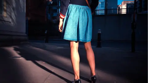 Getty Images woman in skirt