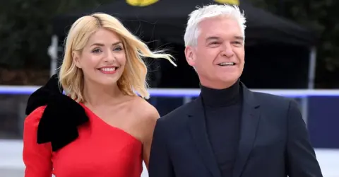 Getty Images Holly Willoughby and Phillip Schofield