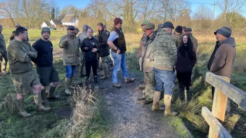 River-keepers' protest