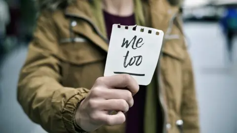 Getty Images Me too sign