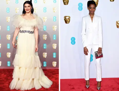 PA Rachel Weisz and Letitia Wright