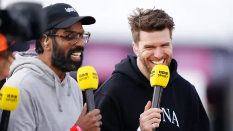 PA Media comedian Romesh Ranganathan and TV presenter Joel Dommett