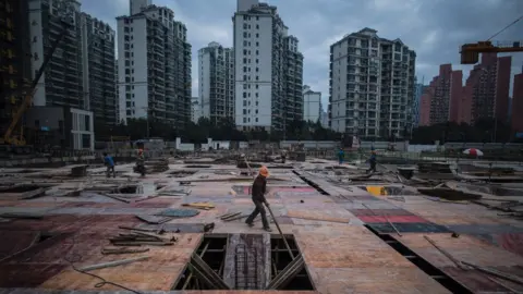 Getty Images Shanghai construction site