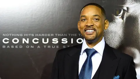 Getty Images Actor Will Smith arrives at the Screening Of Columbia Pictures' "Concussion" at Regency Village Theatre on November 23, 2015 in Westwood, California.