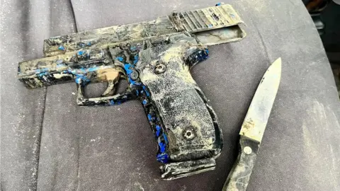 Brian Welburn The gun and the knife