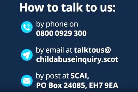 Scottish Child Abuse Inquiry Scottish Child Abuse Inquiry contacts