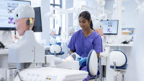 University of Bristol A student in a lab