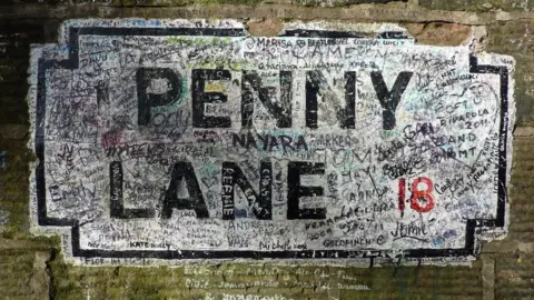 Peter Barr/Geograph Penny Lane sign