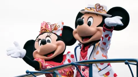 Getty images Mickey and Minnie