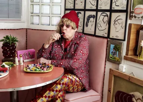 Bret Hartman/Getty Images Allee Willis poses at her home on 12 May 2015, in Valley Village, California