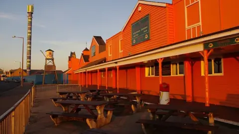 Ian Taylor The Ranch House at the former theme park