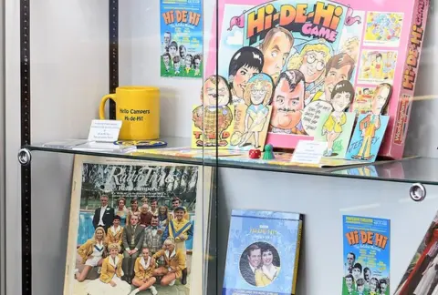 Michael Healy The Hi-de-Hi! display at Harwich Museum