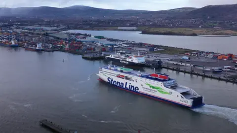 Stenaline Embla arrives in NI