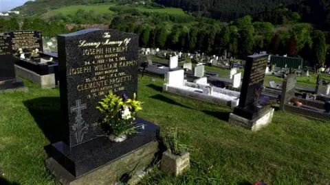 PA Media The gravestone of Joseph Kappen