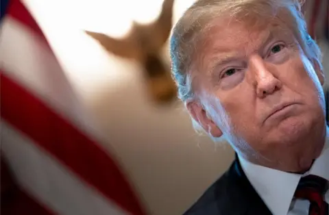 AFP/Getty Images US President Donald Trump