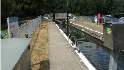 Cardington Lock pictured in 2015