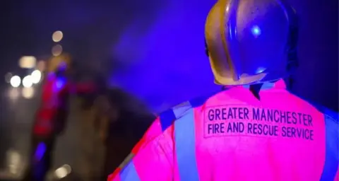 Greater Manchester Fire and Rescue Service firefighter 