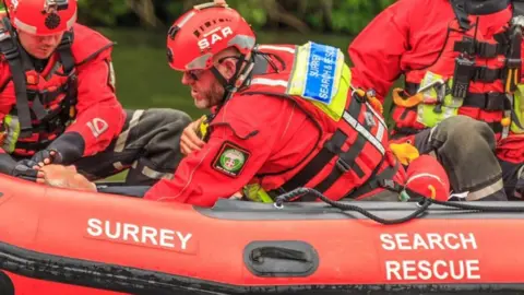 Surrey Search & Rescue Surrey Search and Rescue boat