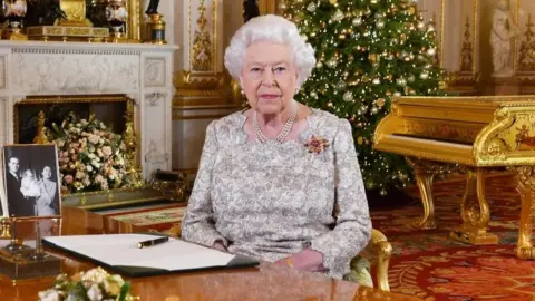 Getty Images Queen's Christmas Speech, 2018