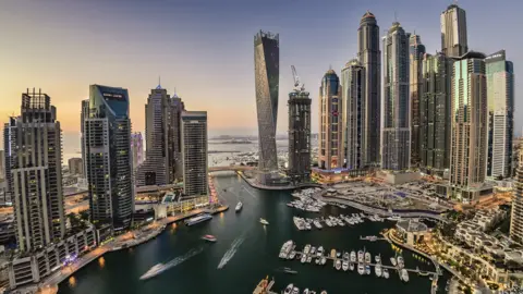Getty Images Wider Dubai skyline shot