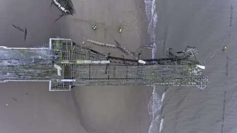 Steven Thomas/Roby Aerial Colwyn Bay Pier