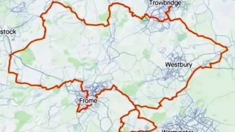 Supplied The group's route