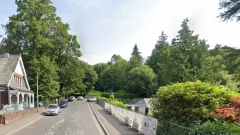Google Station Road in Keswick