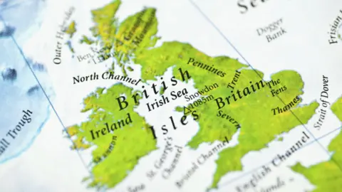 Thinkstock A map of the British Isles