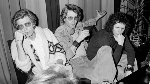 Getty Images The Walker Brothers in Denmark in 1975