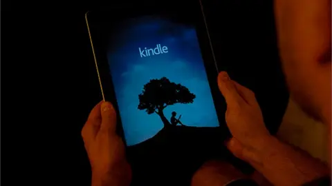 Getty Images A kindle in hands