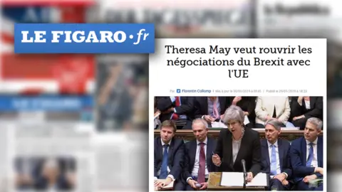 Le Figaro Le Figaro front page