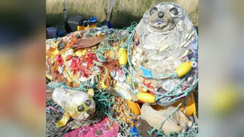 Essex Wildlife Trust Seal sculpture