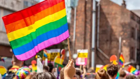 Getty Images Pride flag