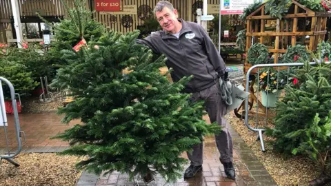 John Devine/BBC Graham Smart from Skylark garden centre, Wimblington