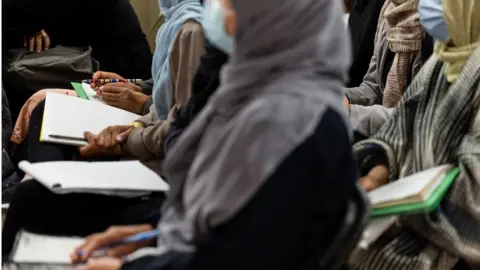 Getty Images Female students in Afghanistan