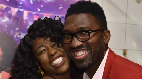 Getty Images Gabrielle Brooks and Kwame Kwei-Armah