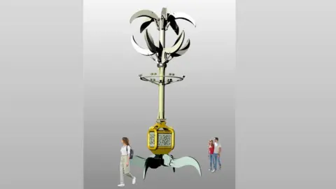 Gallery Town Mock-up of Camellia sculpture