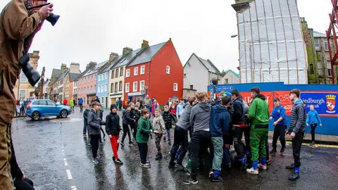 Dougie Johnston Jedburgh ba' game