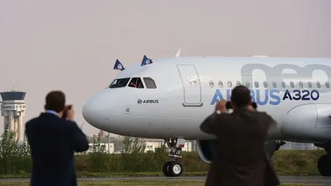 Getty Images Airbus A320 model