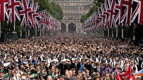 PA Media Platinum Jubilee celebrations on The Mall